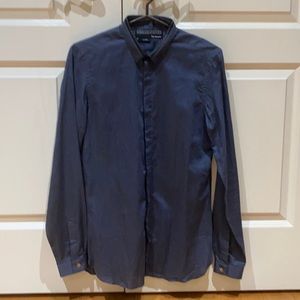 BRAND NEW: The Kooples Navy Button Down.